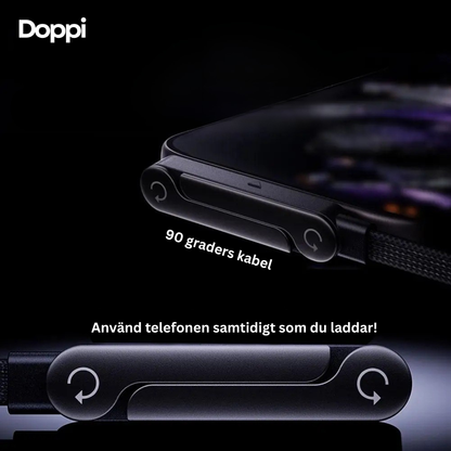 Ladda supersnabbt samtidigt som använder telefonen