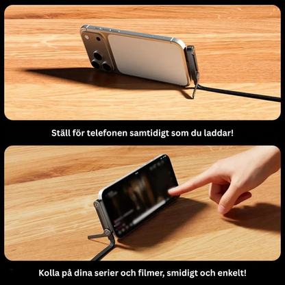 Ladda supersnabbt samtidigt som använder telefonen